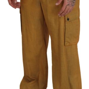 Dolce & Gabbana Elegant Italian Linen Trousers