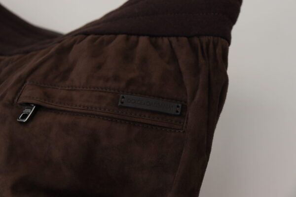 Dolce & Gabbana Stunning Authentic Jogger Pants in Brown - Image 8