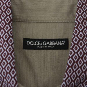 Dolce & Gabbana Elegant Multicolor Slim Fit Casual Shirt