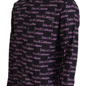 Dolce & Gabbana Elegant Slim Fit Black Dress Shirt