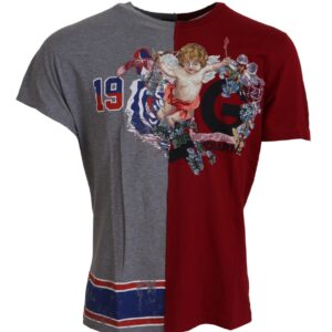 Dolce & Gabbana Floral Angels Crew Neck T-Shirt