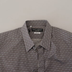 Dolce & Gabbana Elegant Slim Fit Formal Cotton Shirt