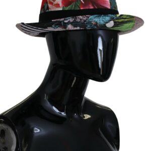 Dolce & Gabbana Eclectic Chic Multicolor Fedora Cap