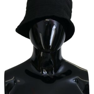 Dolce & Gabbana Elegant Black Bucket Cap