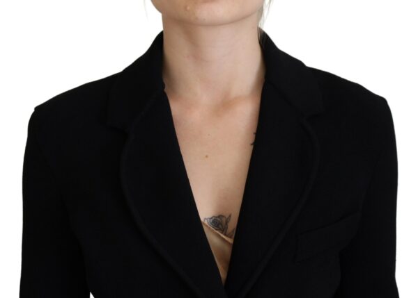 Dolce & Gabbana Elegant Black Long Sleeve Jacket - Image 4