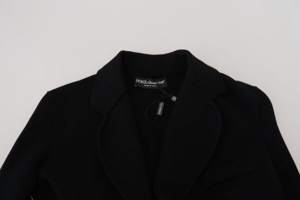 Dolce & Gabbana Elegant Black Long Sleeve Jacket - Image 5