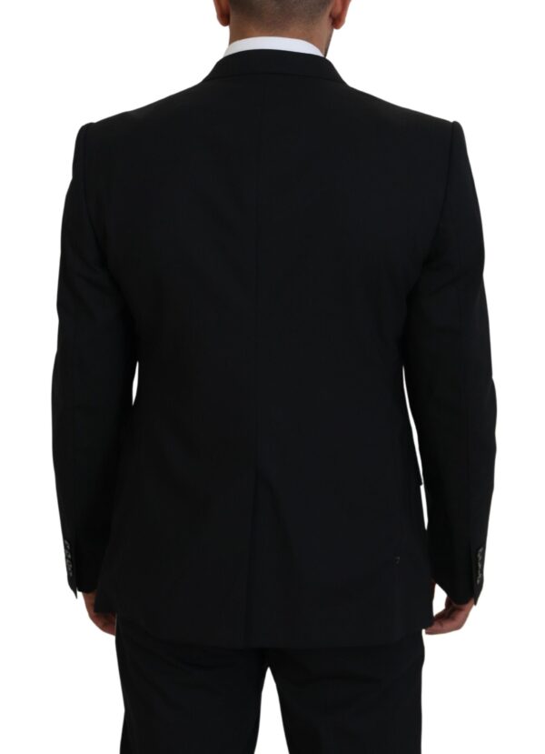 Dolce & Gabbana Sicilian Style Black Single Breasted Blazer - Image 3