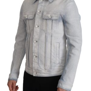 Dolce & Gabbana Elegant Light Blue Denim Jacket