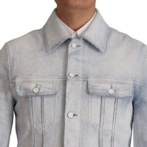 Dolce & Gabbana Elegant Light Blue Denim Jacket