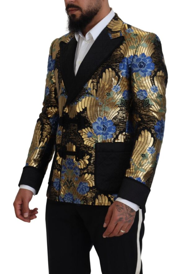 Dolce & Gabbana Elegant Floral Evening Party Blazer - Image 2