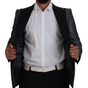 Dolce & Gabbana Elegant Jacquard Single Breasted Blazer