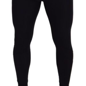 Dolce & Gabbana Sleek Black Designer Pants