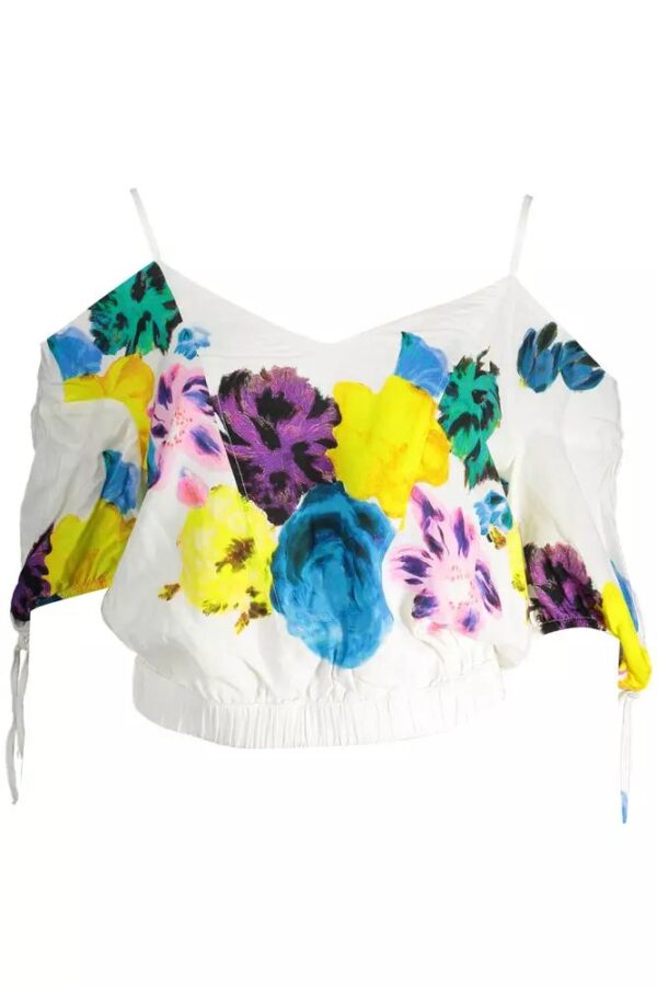 Desigual White Viscose Women Top