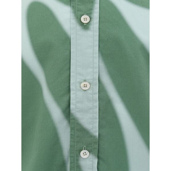 Tom Ford Elegant Green Cotton Shirt for Men - Image 3