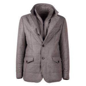 Made in Italy Elegant Wool Cashmere Men’s Coat