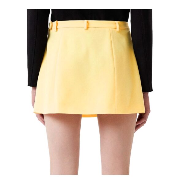 Patrizia Pepe Yellow Polyester Skirt - Image 2