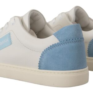 Dolce & Gabbana Exquisite Italian Leather Low-Top Sneakers