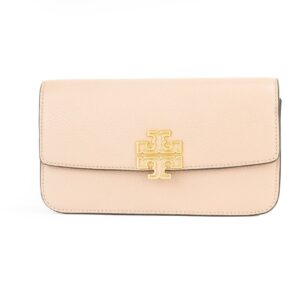 Tory Burch Britten Small Meadowsweet Leather Chain Wallet Crossbody Bag