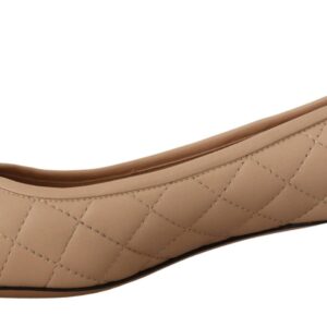 Salvatore Ferragamo Elegant Quilted Leather Pumps in Beige and Black