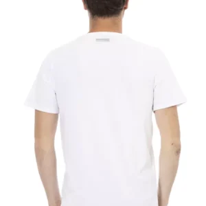 Bikkembergs White Cotton Men T-Shirt