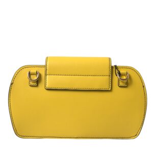 Dolce & Gabbana Exquisite Yellow Leather Eyewear Case