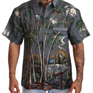 Dolce & Gabbana Tropical Elegance Linen Silk Men’s Shirt