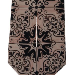 Dolce & Gabbana Stunning Silk Gentleman’s Tie in Rich Brown