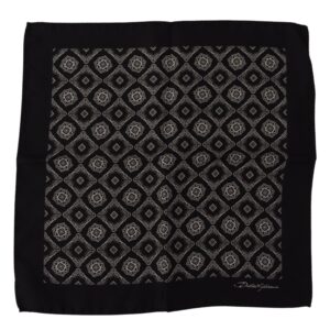 Dolce & Gabbana Elegant Geometric Silk Square Scarf