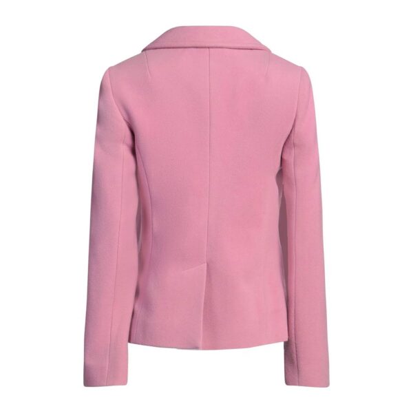 Dolce & Gabbana Pink Wool Jackets & Coat - Image 2