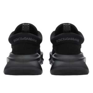 Dolce & Gabbana Black Polyester Sneaker