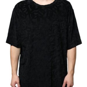 Dolce & Gabbana Black DG Mania Logo Print T-shirt