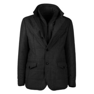 Made in Italy Elegant Wool-Cashmere Men’s Coat