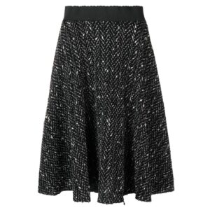 Dolce & Gabbana Black Wool Skirt