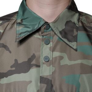 Dolce & Gabbana Multicolor Camouflage Button Down Shirt