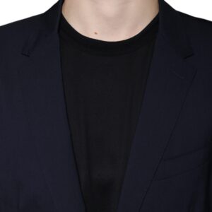 Dolce & Gabbana Dark Blue Formal Tuxedo 2 Piece Suit