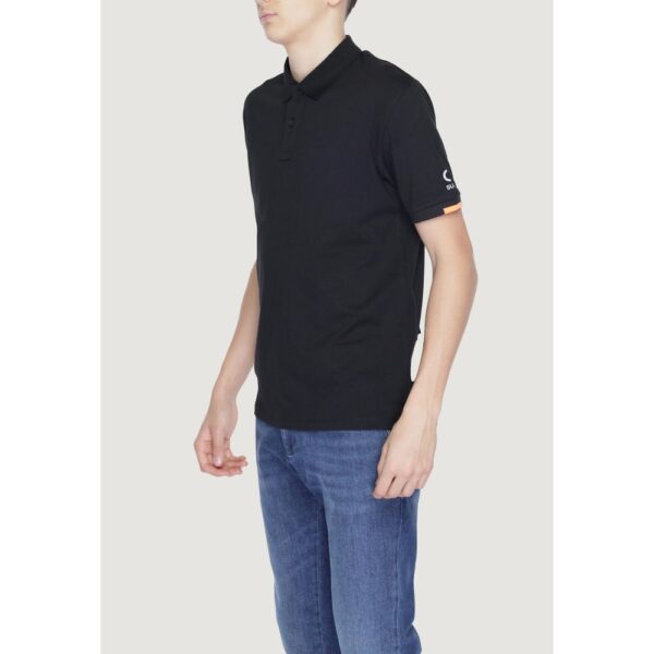 Suns Black Cotton Polo Shirt - Image 3