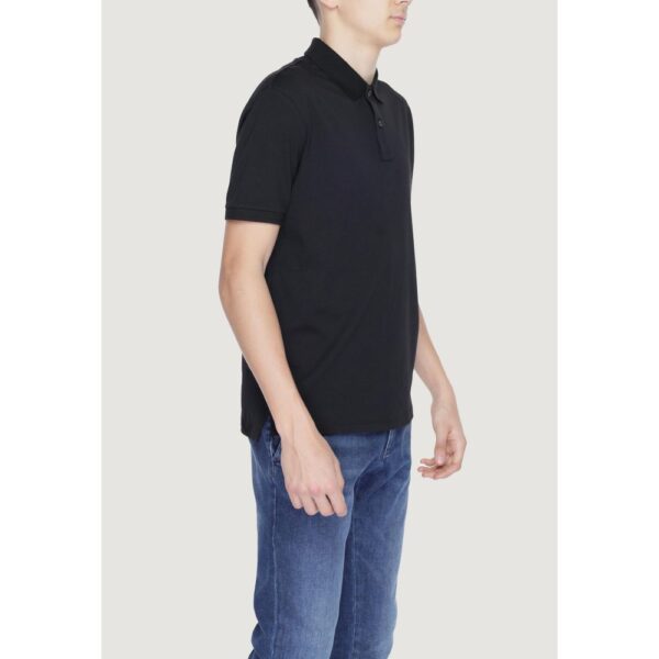 Suns Black Cotton Polo Shirt - Image 4