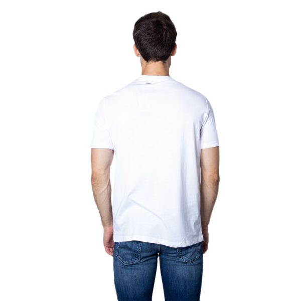 Armani Exchange White Cotton T-Shirt - Image 2