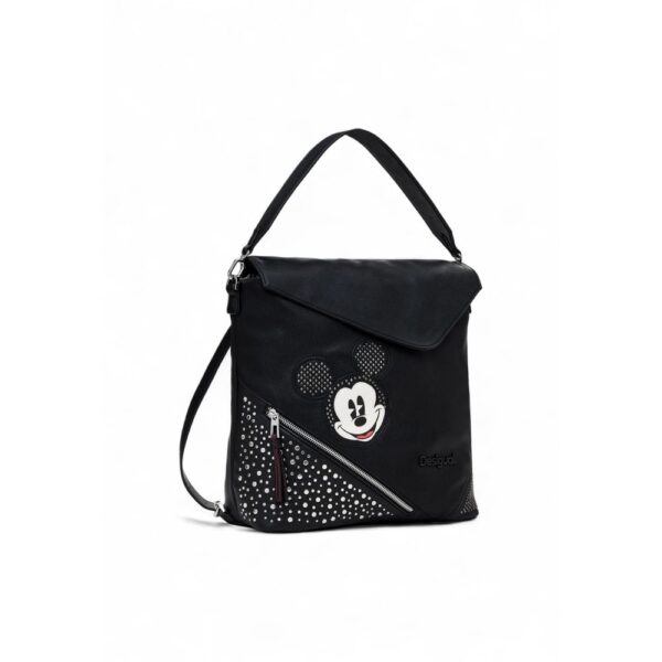 Desigual Black Polyethylene Backpack - Image 3