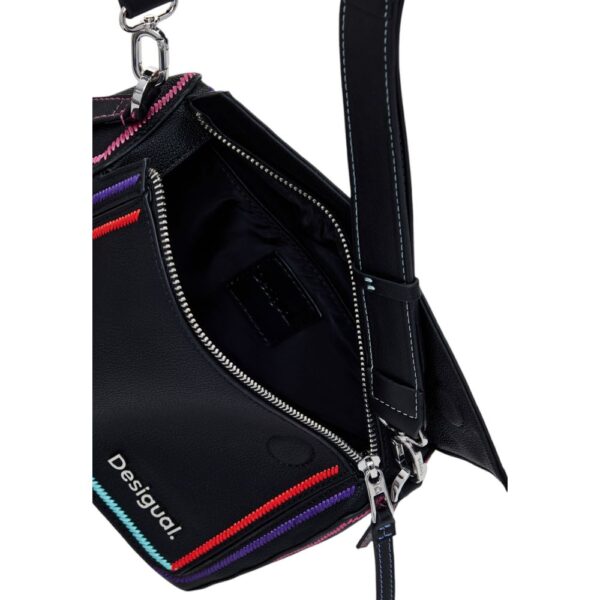 Desigual Black Polyethylene Handbag - Image 4