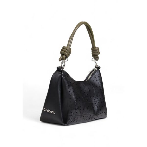 Desigual Black Polyethylene Handbag - Image 4