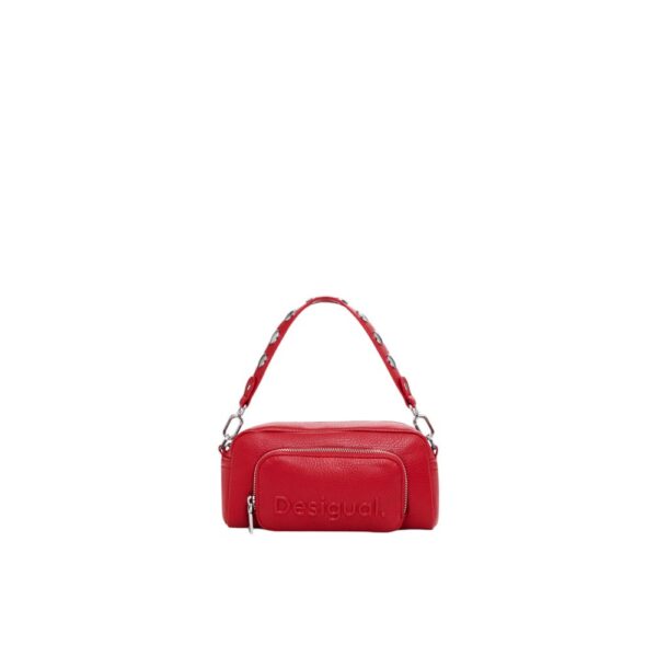 Desigual Red Polyethylene Handbag - Image 3