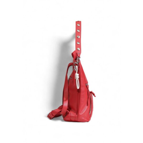 Desigual Red Polyethylene Backpack - Image 3