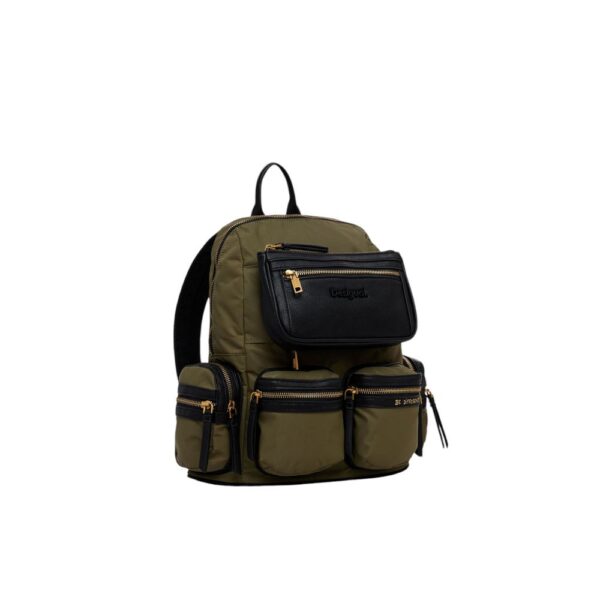 Desigual Green Polyamide Backpack - Image 5