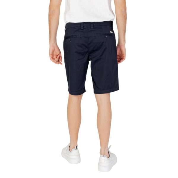 Armani Exchange Blue Cotton Short - Image 2