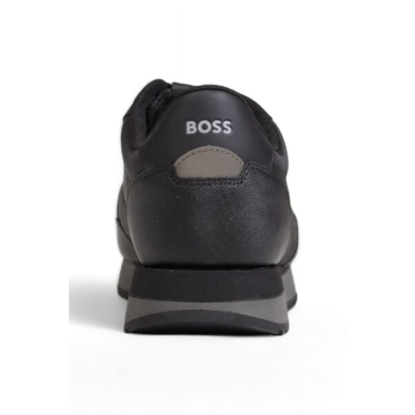 Hugo Boss Black Fabric Sneaker - Image 4