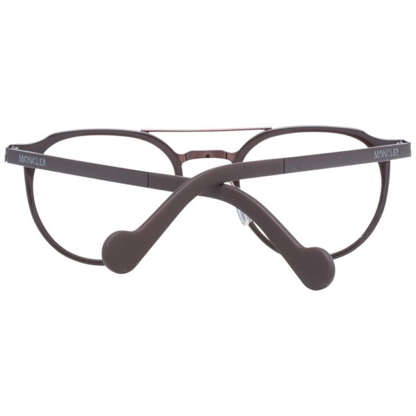 Moncler Brown Unisex Optical Frames - Image 3