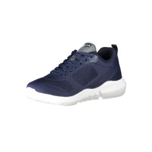 Gas Blue Polyester Sneaker