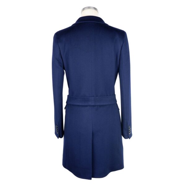 Made in Italy Blue Cashmere Jackets & Coat - Image 2