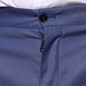 Dolce & Gabbana Blue Wool Tapered Formal Dress Pants